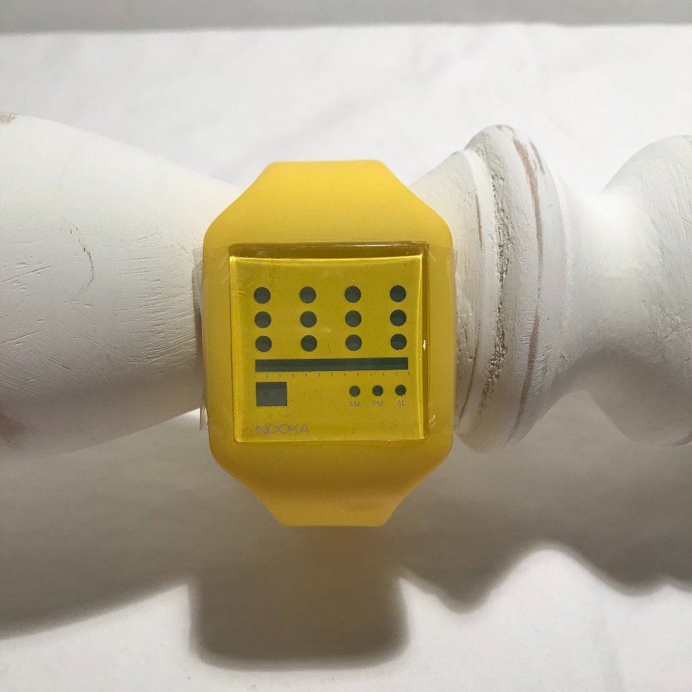 Yellow Nooka Zub Zot Watch
